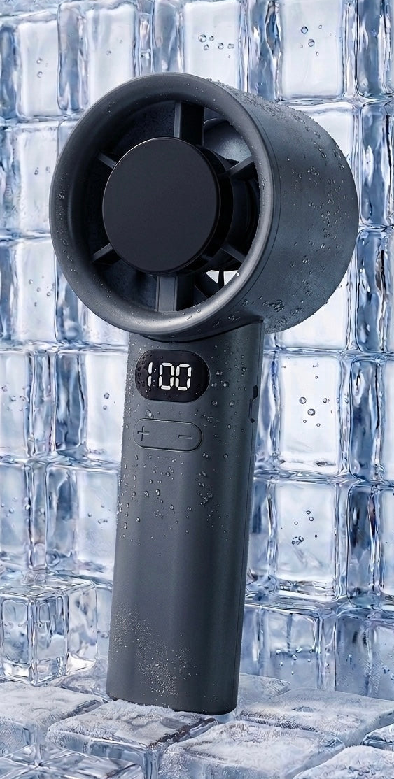 Viclavo ArcticFlow Handventilator in weiß, tragbares Handgerät mit Lüfterfunktion, ideal für unterwegs und an heißen Tagen
