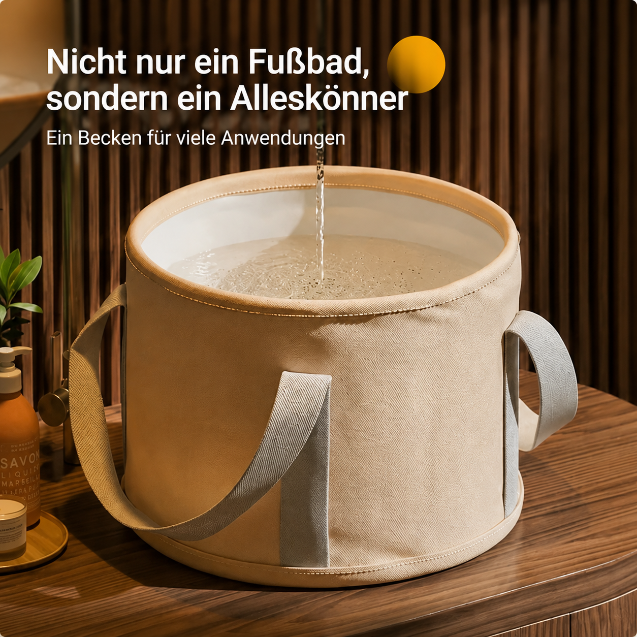 SoleaSpa von viclavo, elegante weiße Hautpflegemaske mit beruhigender Textur, sichtbar auf der Abbildung